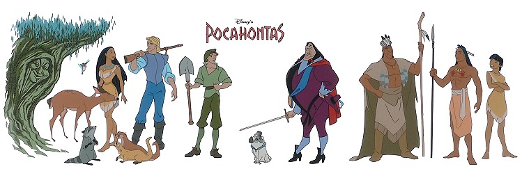 large Pocahontas Cast large Pocahontas Cast