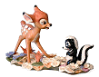 small Bambi & Flower small Bambi & Flower
